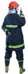 Fire fighting command suit